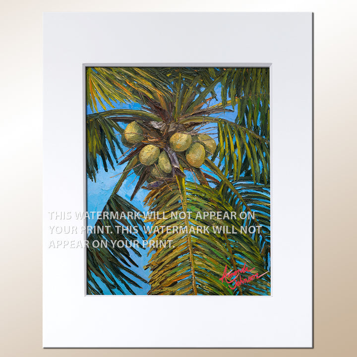 Coconuts - Signed Archival Paper Print