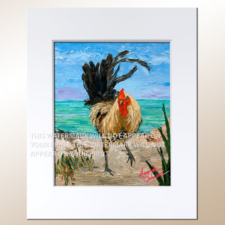 Dune Rooster - Signed Archival Paper Print