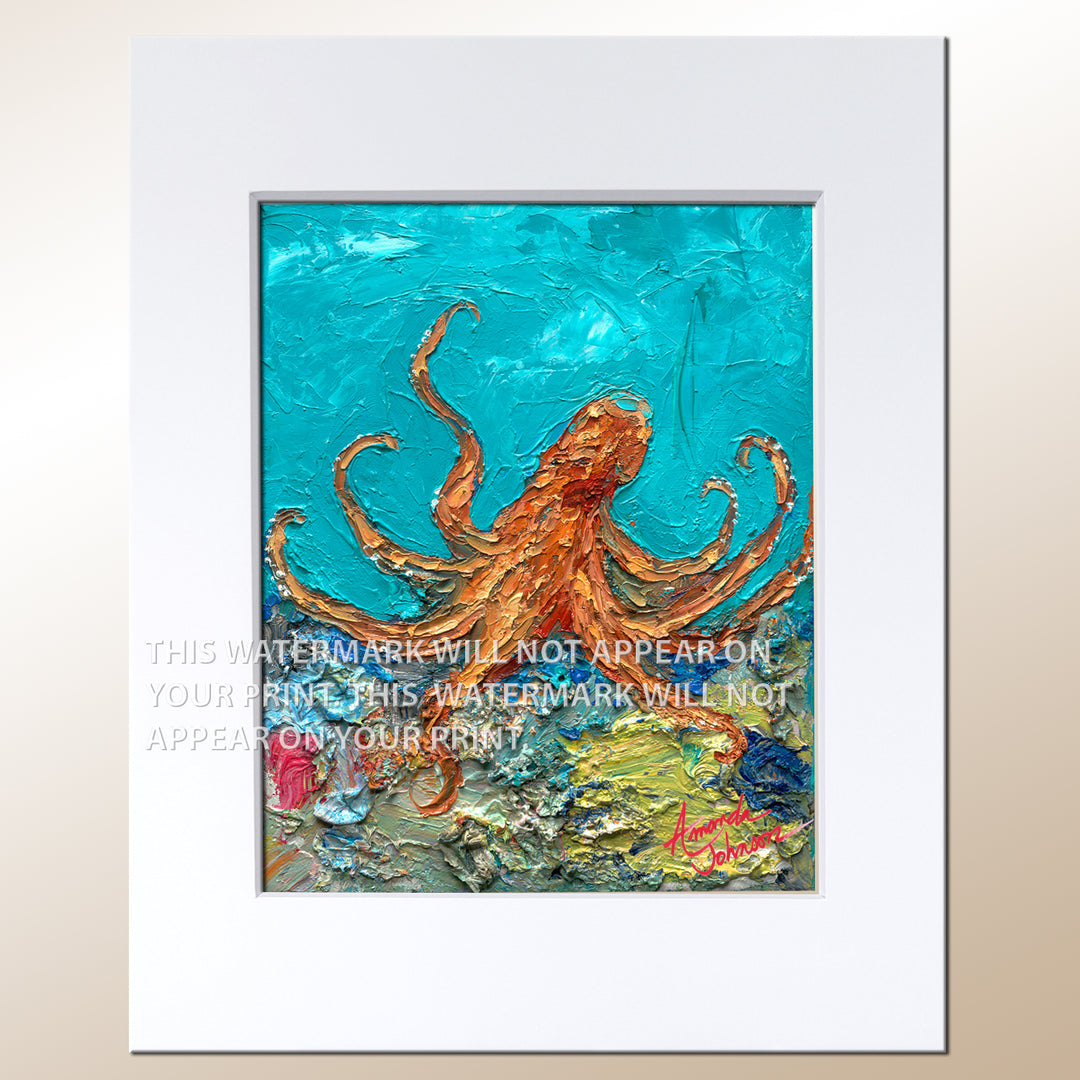 Octopus - Signed Archival Paper Print