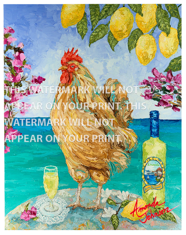 Limoncello- Signed Archival Paper Print