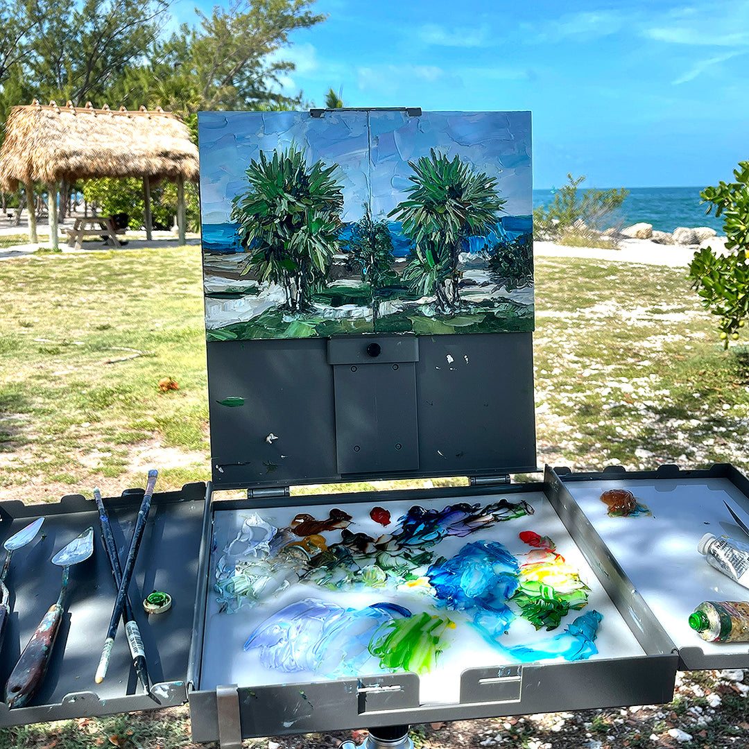 SOLD-Fort Zachary – Original Oil On Canvas