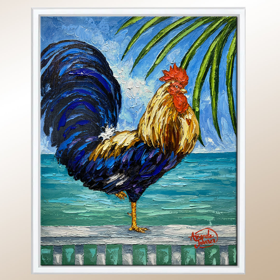 Room With A View – LE Embellished Canvas Giclee