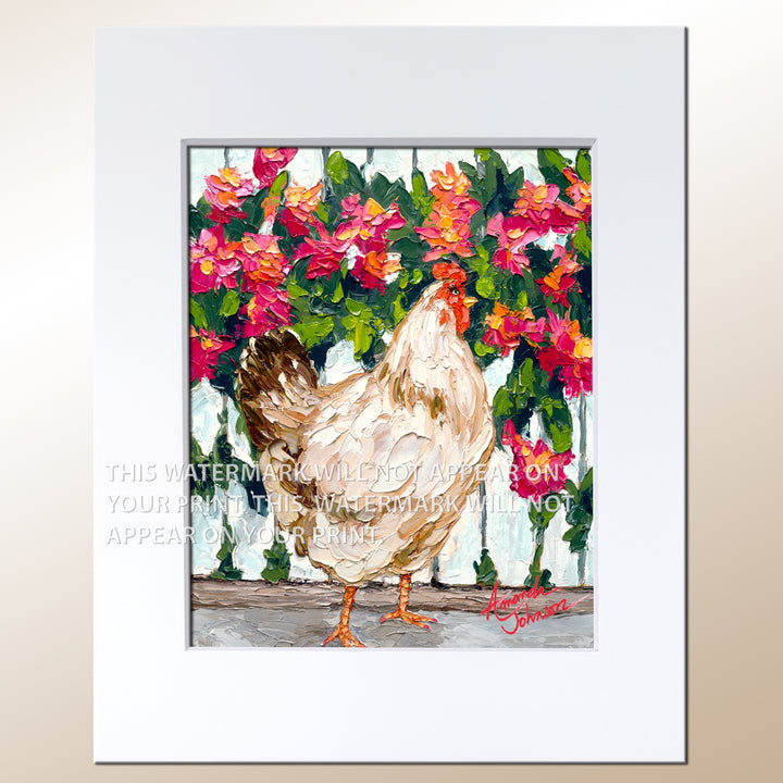 Beauty Hen- Signed Archival Paper Print