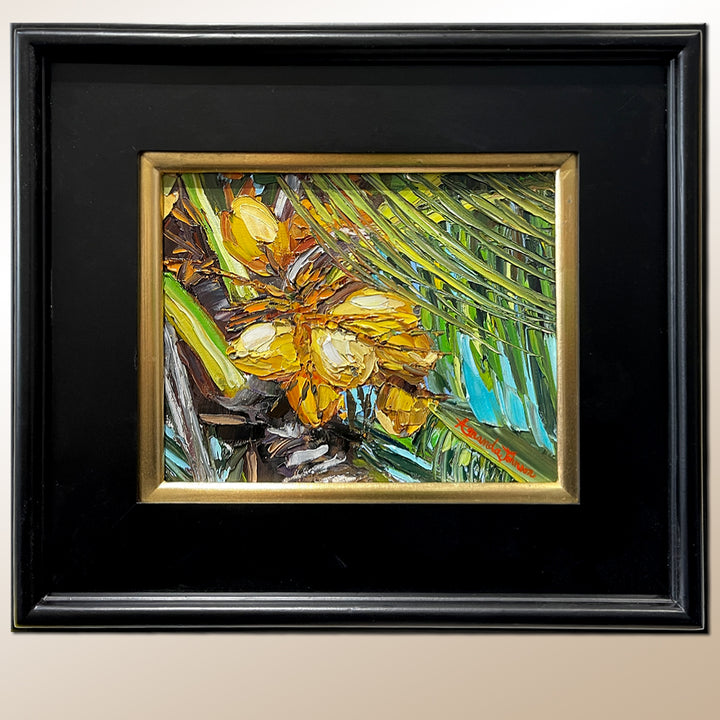 Brisky Palm – Original Oil On Canvas