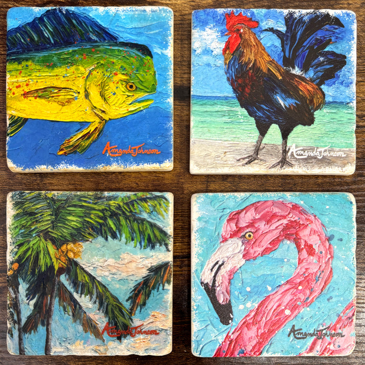 Marble Coasters - First Edition