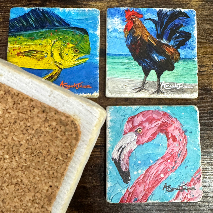 Marble Coasters - First Edition