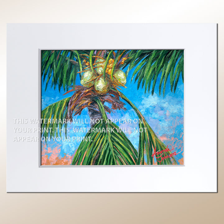 Coconut Punch - Signed Archival Paper Print