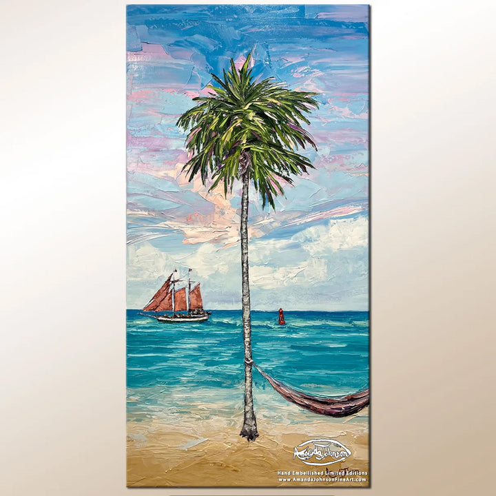 Jolly Rover In The Keys – LE Embellished Giclee On Canvas