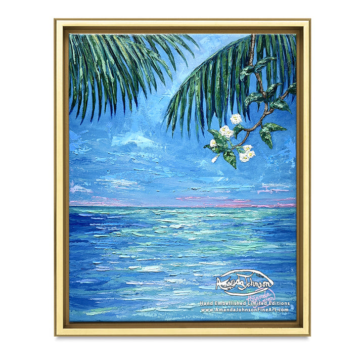 Keys To Tranquility – LE Embellished Giclee On Canvas