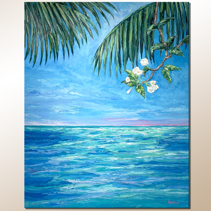 Keys To Tranquility – Original Oil On Canvas