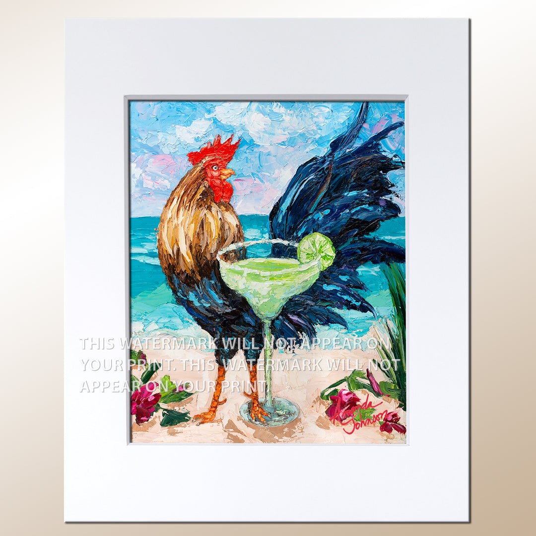 Margarita Rooster - Signed Archival Paper Print