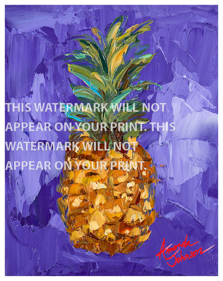 Pina Purple - Signed Archival Paper Print