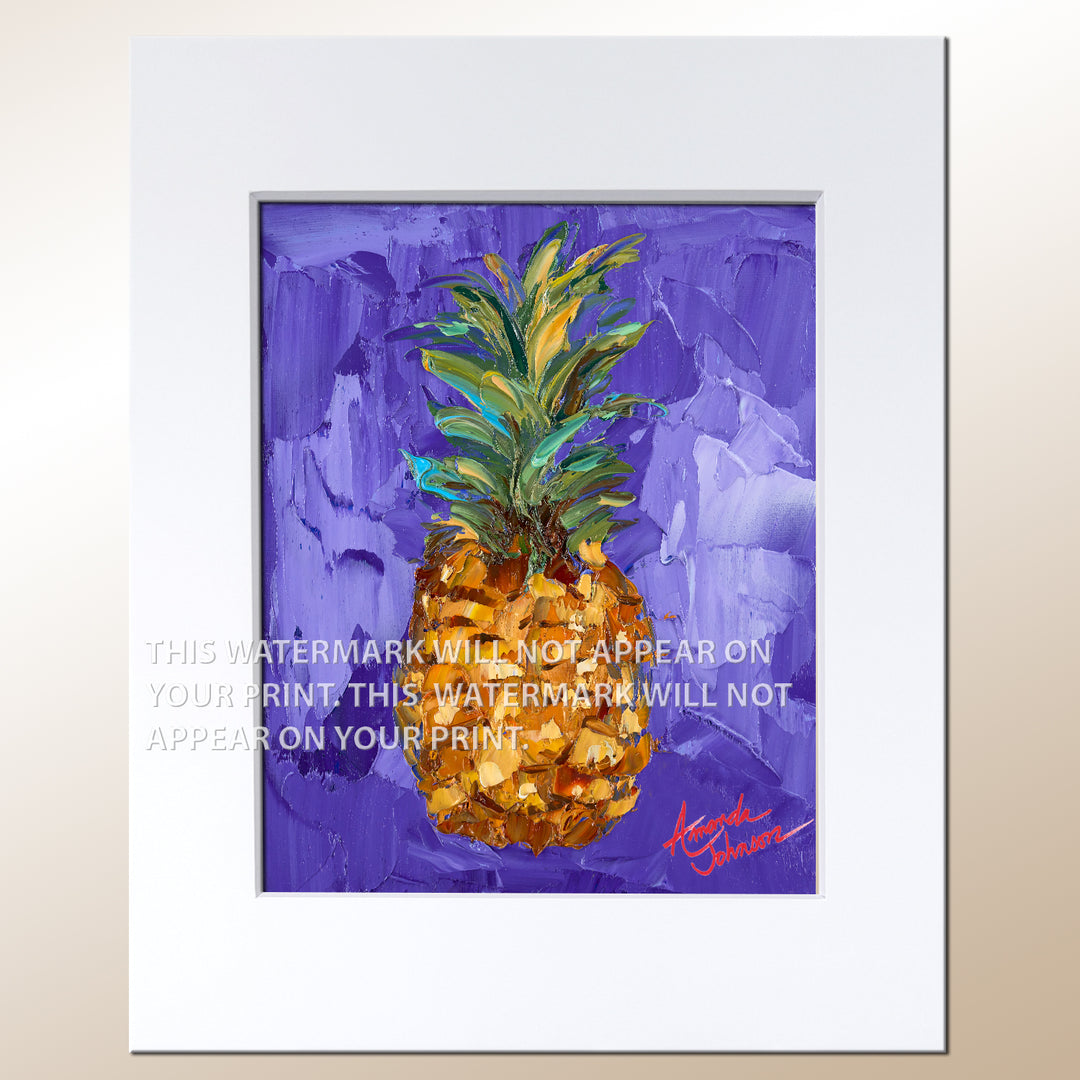 Pina Purple - Signed Archival Paper Print