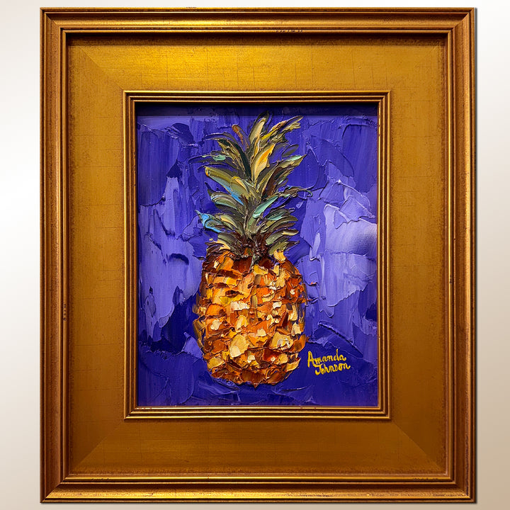 Pina Purple – Original Oil On Canvas