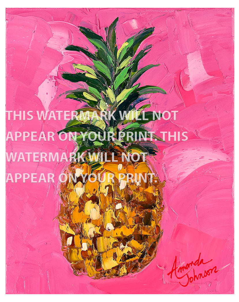 Pink Pina - Signed Archival Paper Print