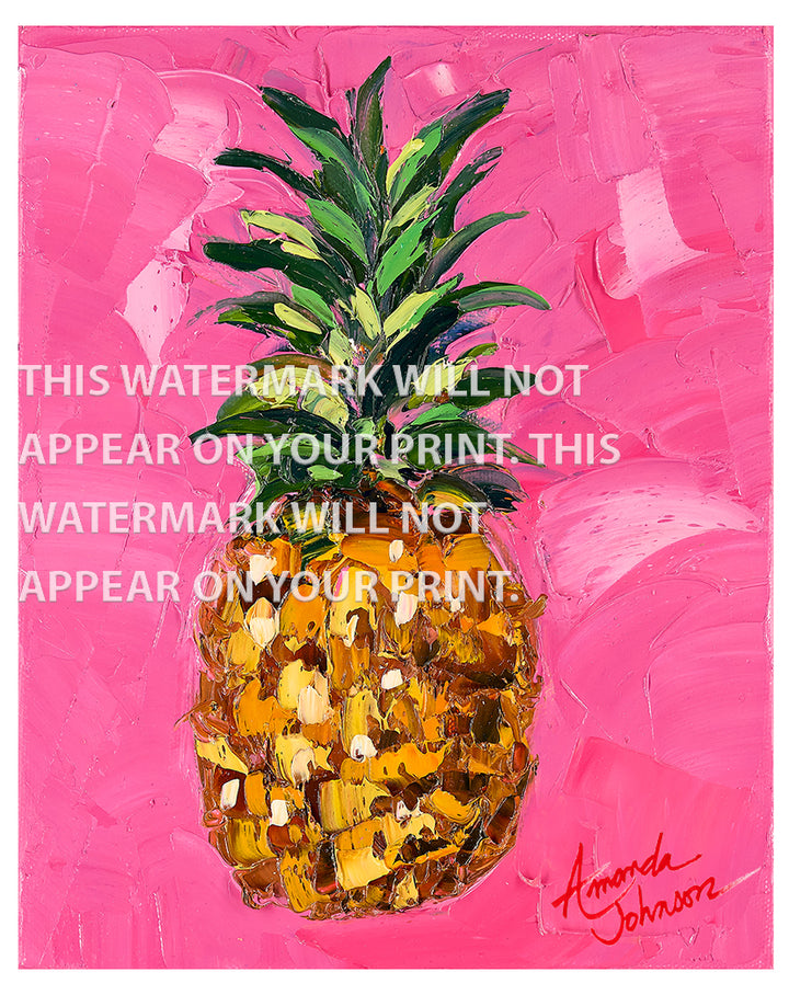 Pink Pina - Signed Archival Paper Print