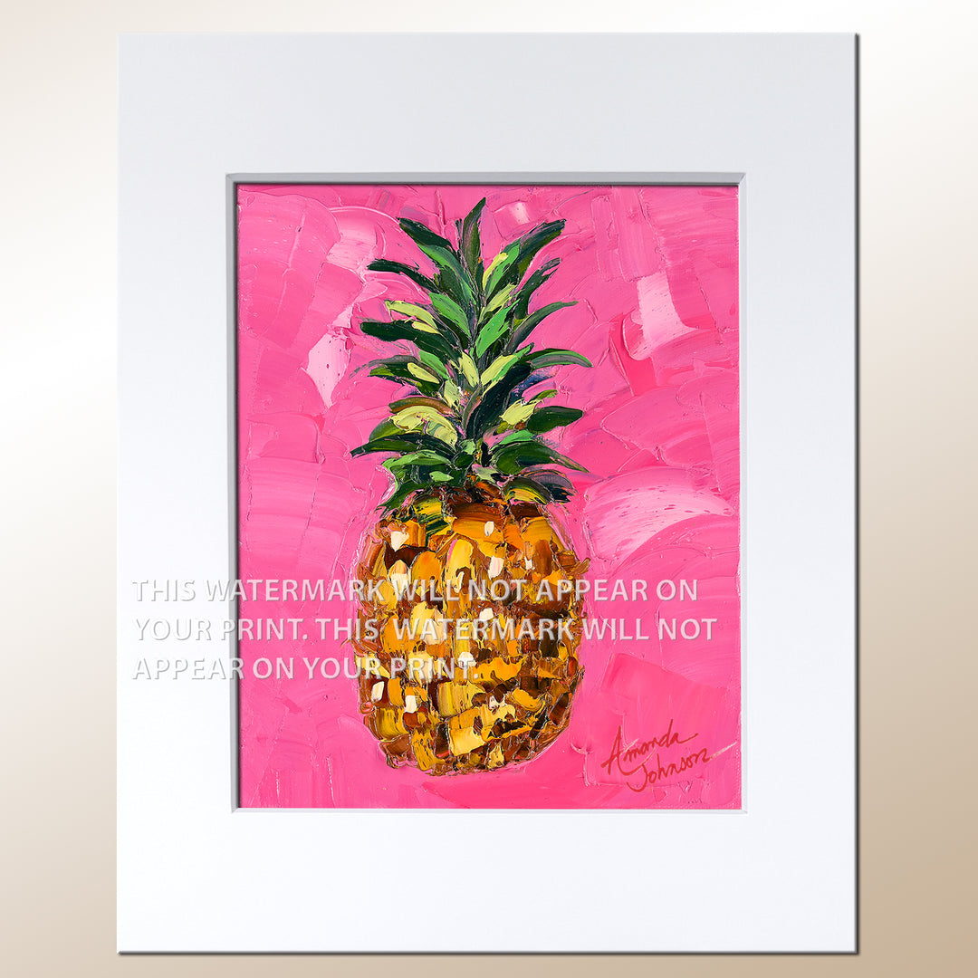 Pink Pina - Signed Archival Paper Print
