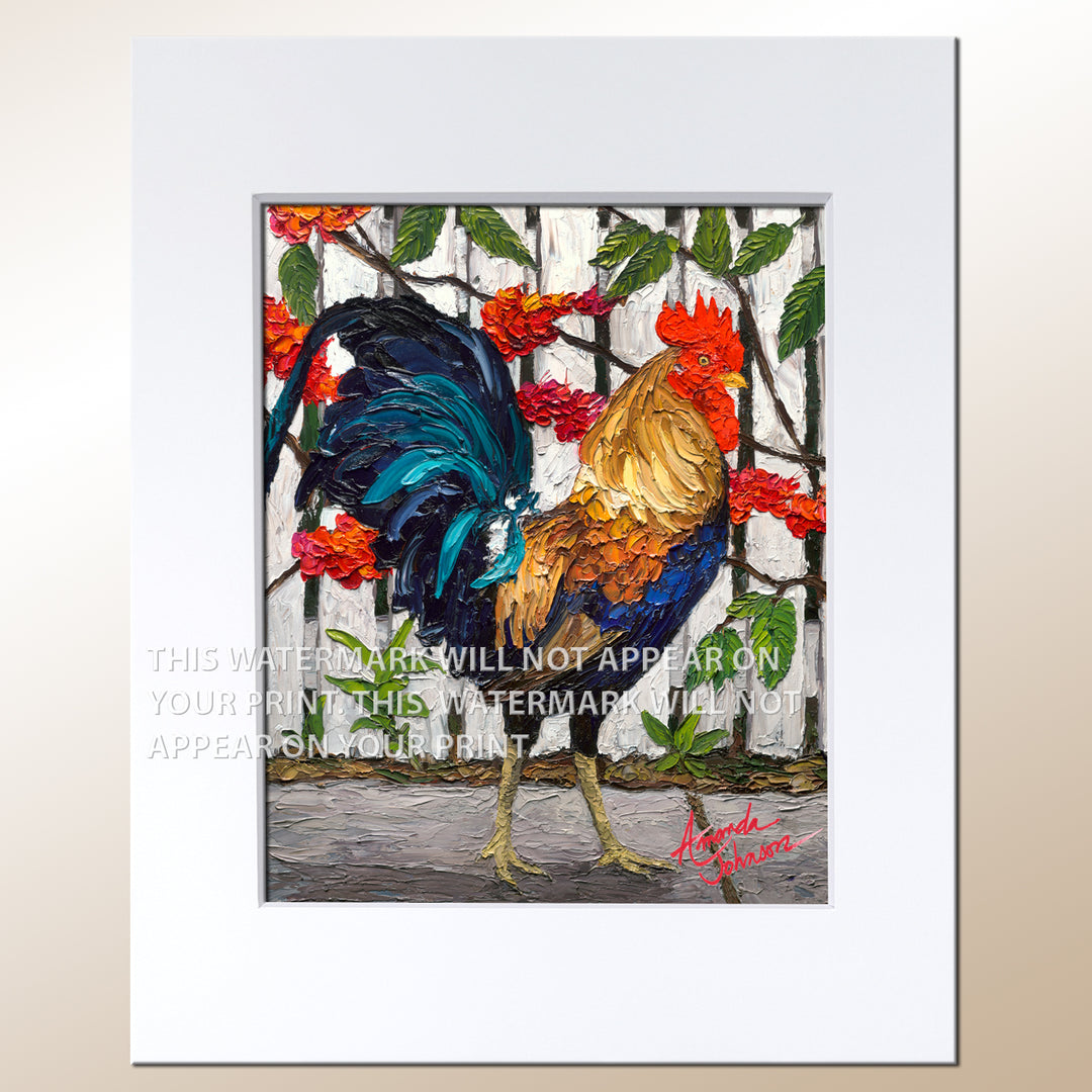 Romeo Rooster - Signed Archival Paper Print