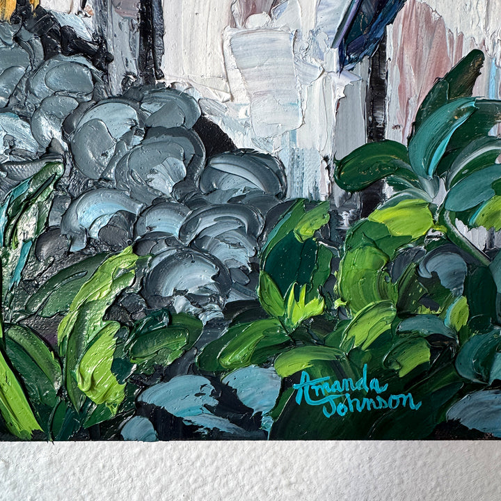 The Stone Rooster – Original Oil On Canvas