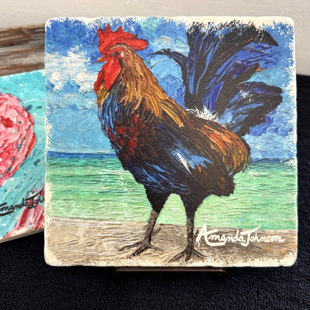 Marble Trivets - 8 x 8 Inches