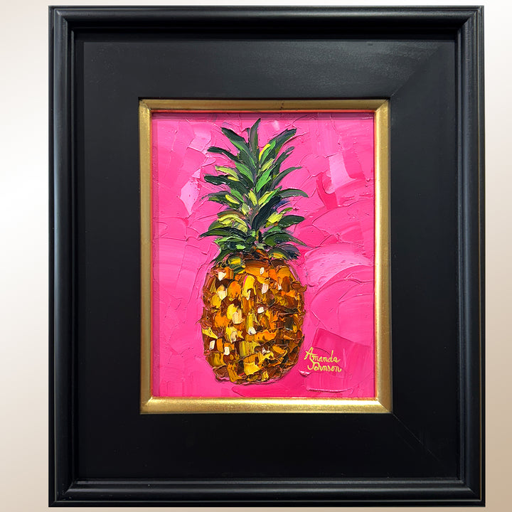 Pina Rosa – Original Oil On Canvas