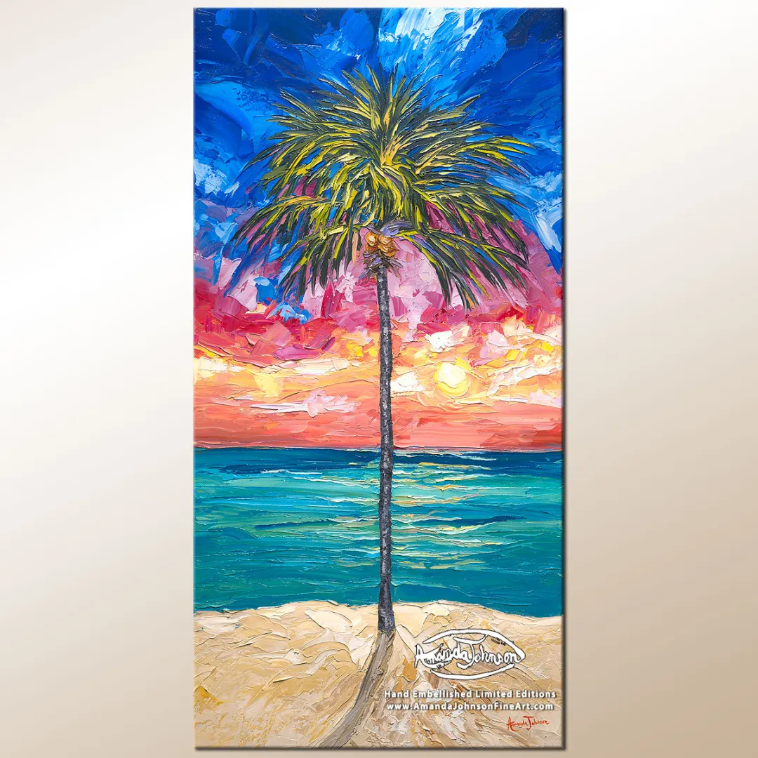 Sublime Symphony – LE Embellished Giclee On Canvas