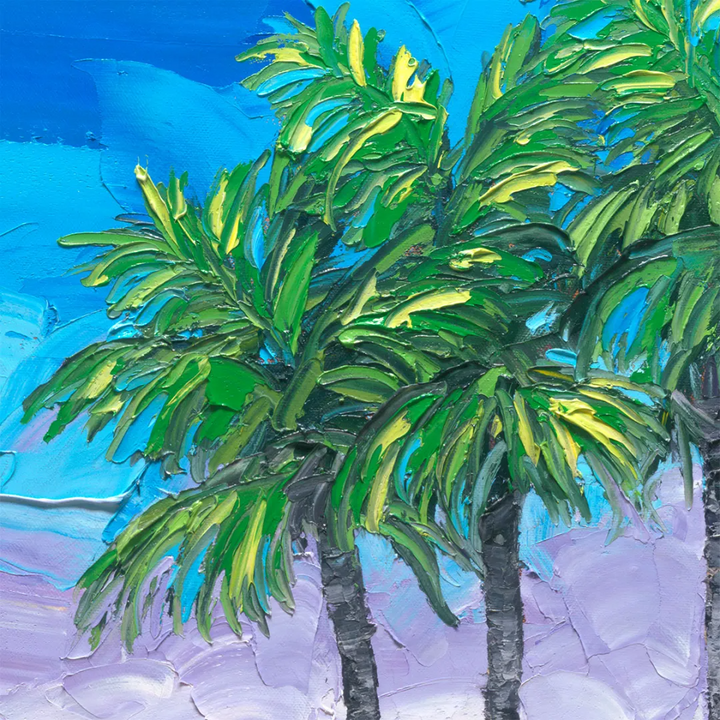 Untitled Sunset – LE Embellished Giclee On Canvas