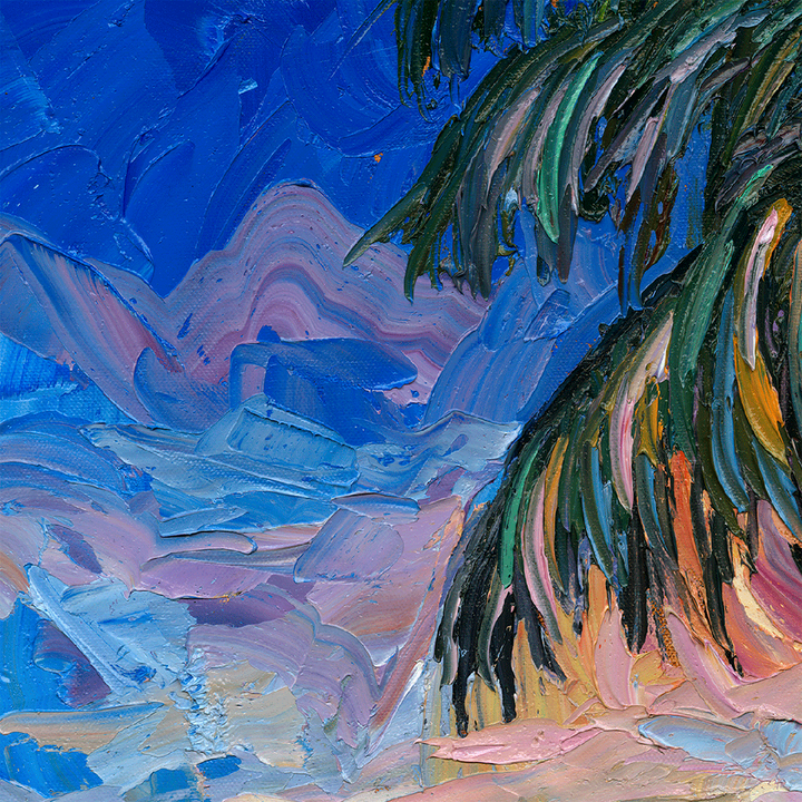 Evening Repose – LE Embellished Giclee On Canvas