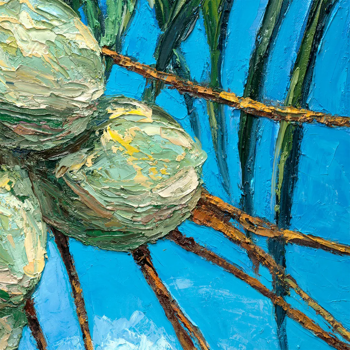 Coconut Horizon – LE Embellished Giclee On Canvas