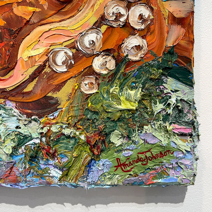 Octopus’s Garden – Original Oil On Canvas