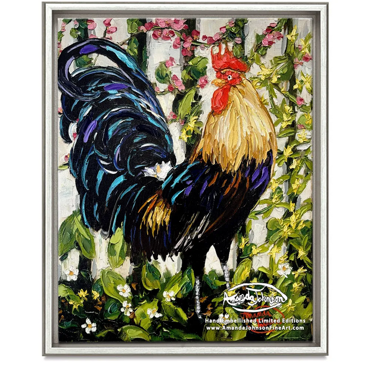 Made To Be Admired – LE Embellished Giclee On Canvas