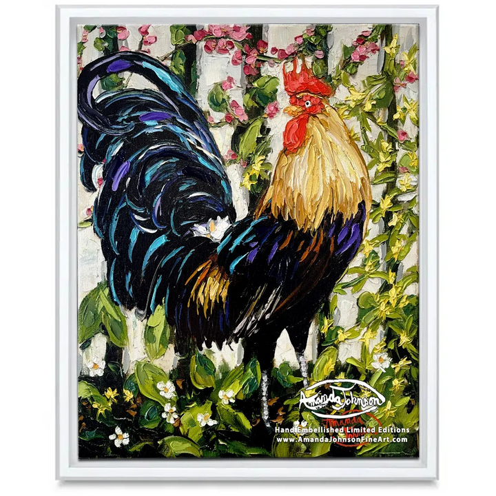 Made To Be Admired – LE Embellished Giclee On Canvas