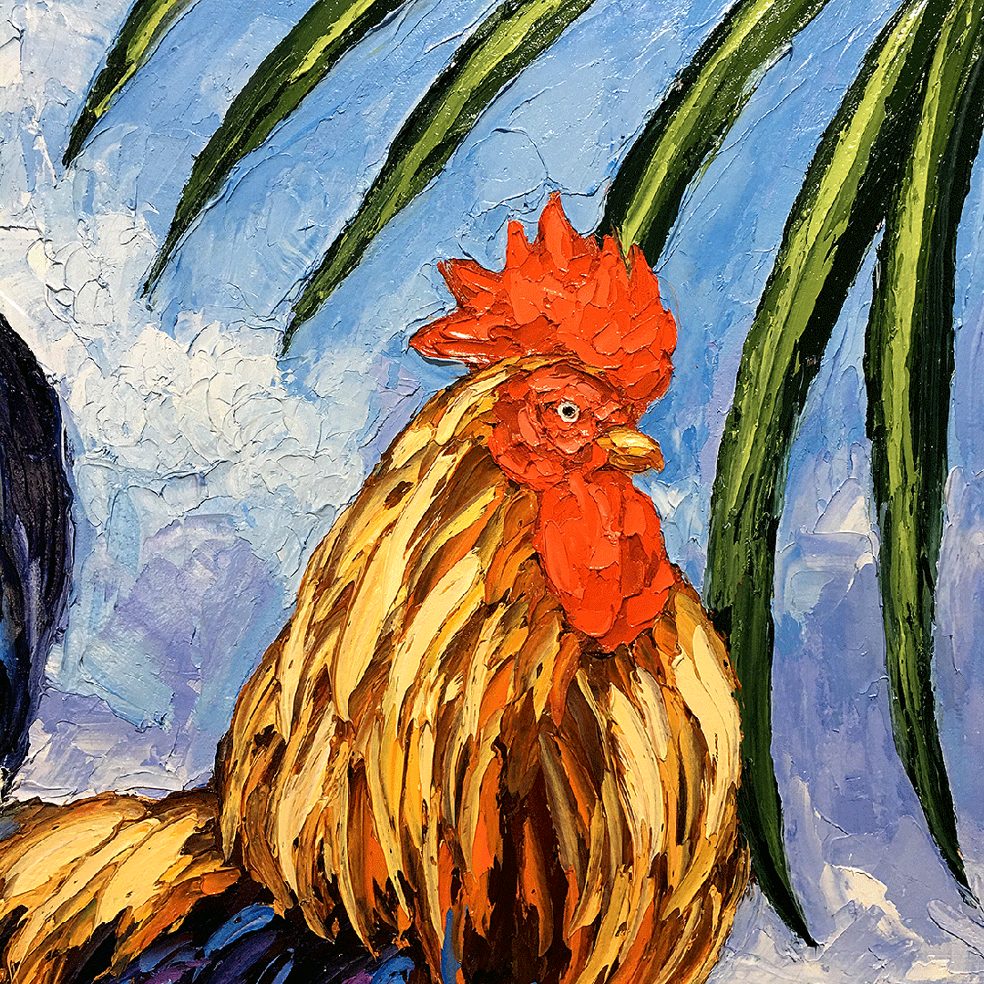 Room With A View – LE Embellished Canvas Giclee