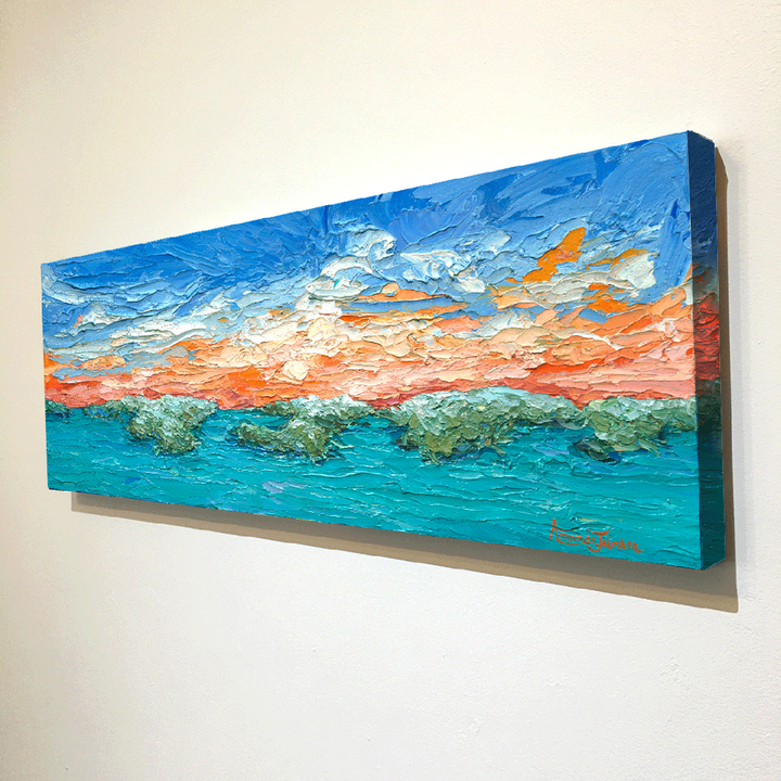 Keys Mangrove Sunset – LE Embellished Giclee On Canvas