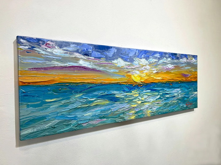 Sunset Escape – LE Embellished Giclee On Canvas