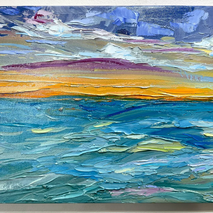 Sunset Escape – LE Embellished Giclee On Canvas