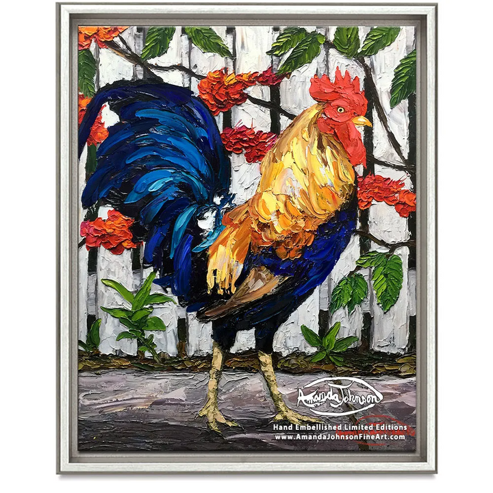 Romeo- LE Embellished Giclee On Canvas