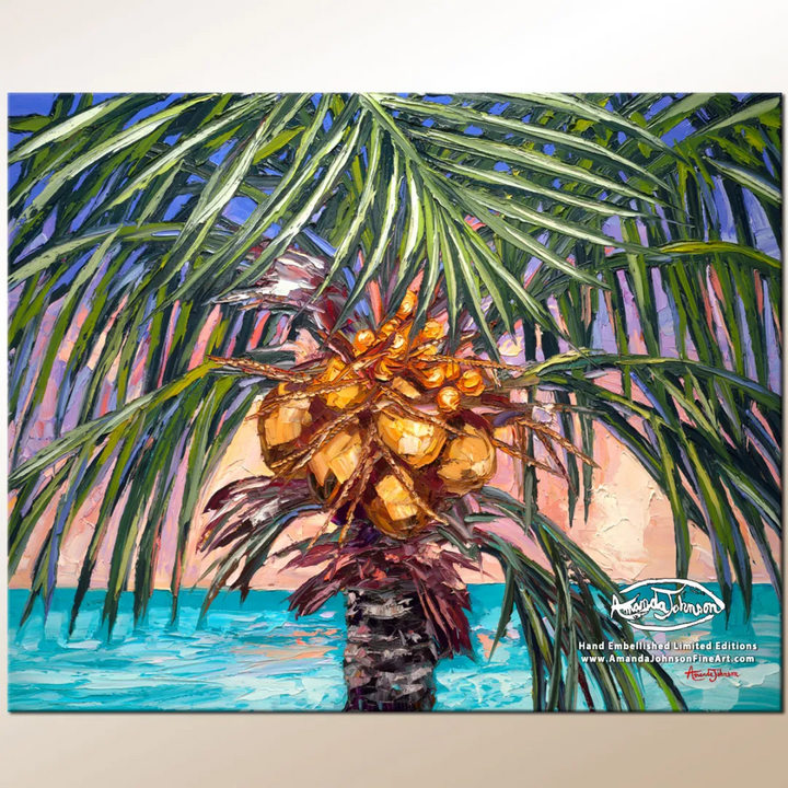 Tropical Heat – LE Giclee On Canvas