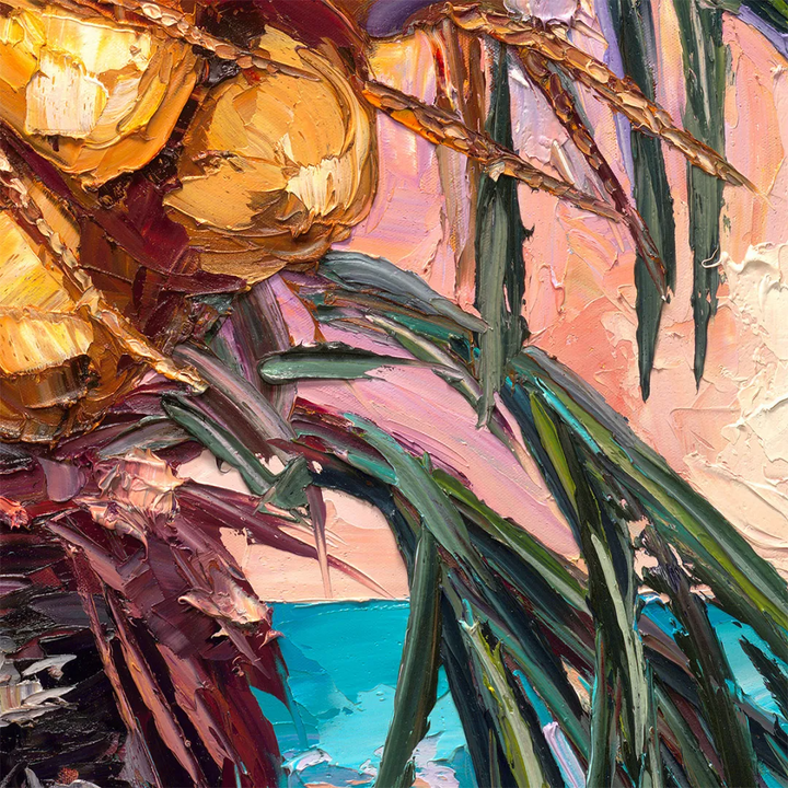 Tropical Heat – LE Giclee On Canvas