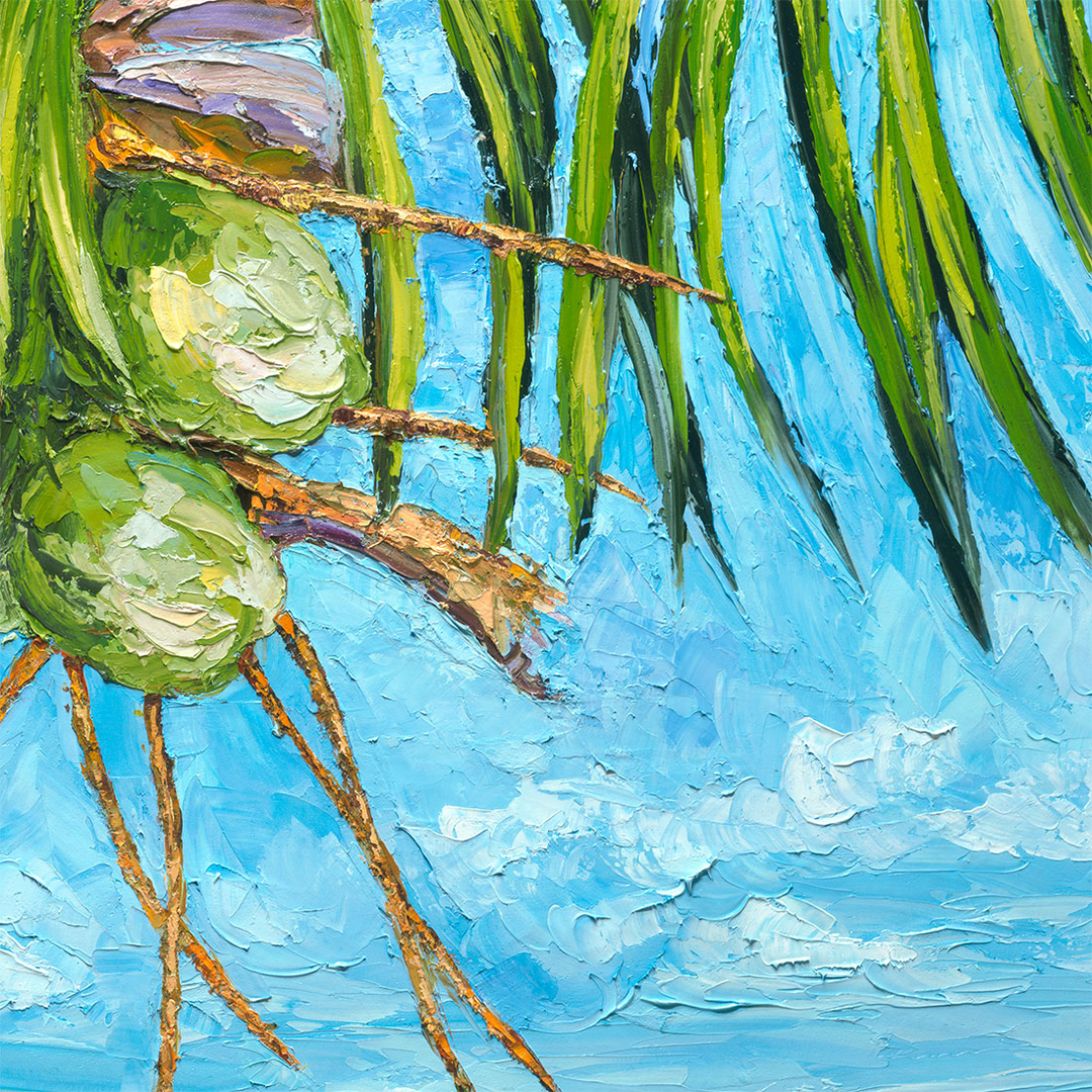 Above And Below – LE Embellished Giclee On Canvas