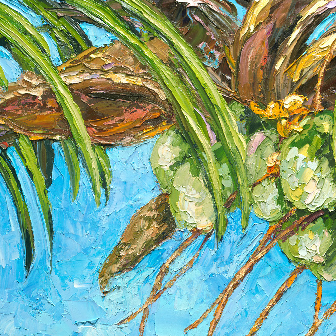 Above And Below – LE Embellished Giclee On Canvas