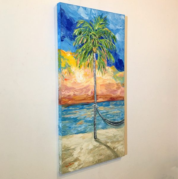 Serenity In Pastels – LE Embellished Giclee On Canvas