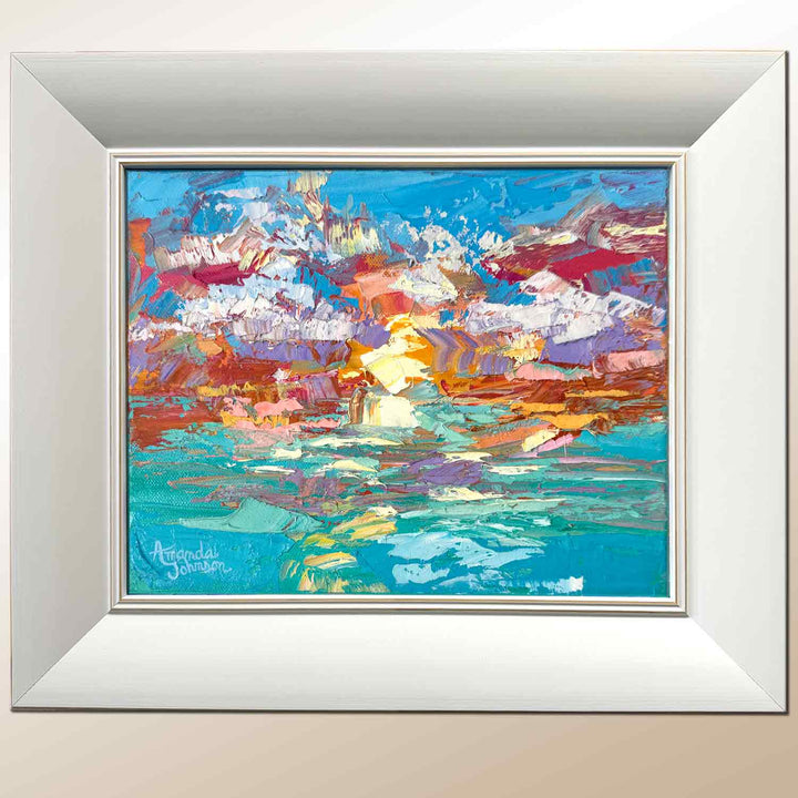 Keys Sunset #8 – Original Oil On Canvas