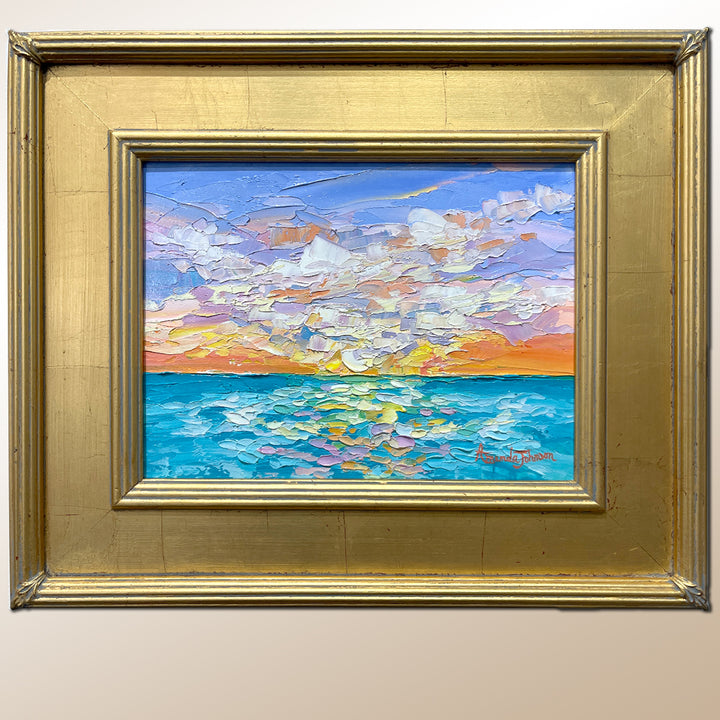 Keys Sunset #15 – Original Oil On Canvas