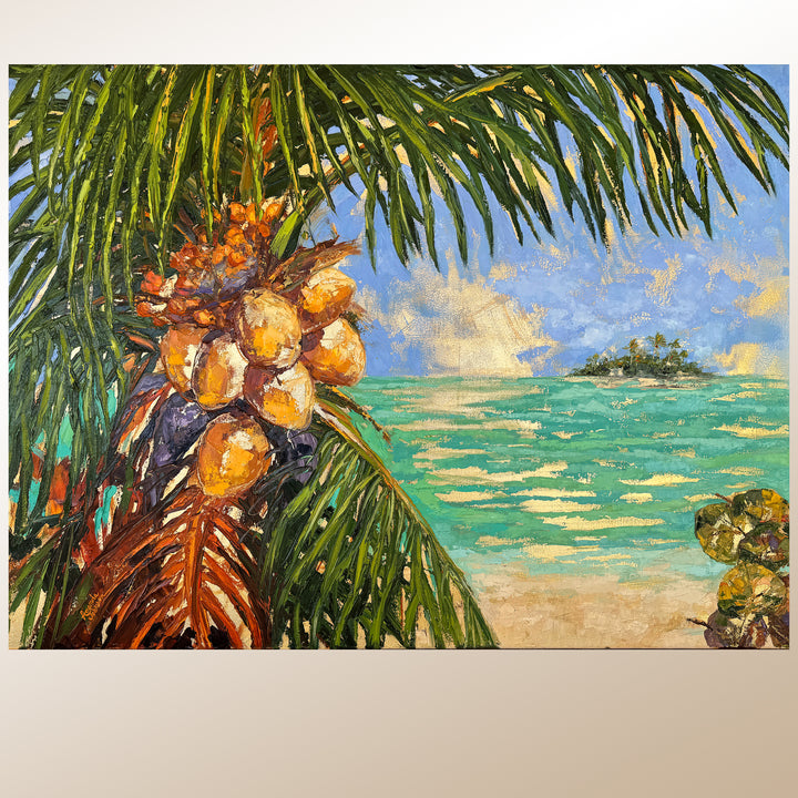 Now And Then – Original Oil And Gold Leaf On Canvas