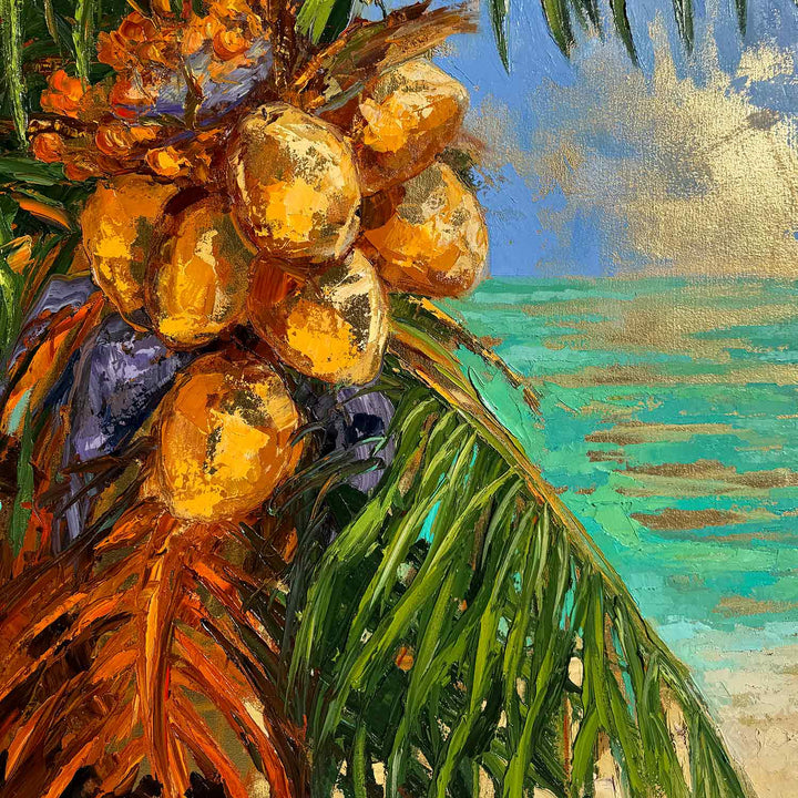 Now And Then – Original Oil And Gold Leaf On Canvas