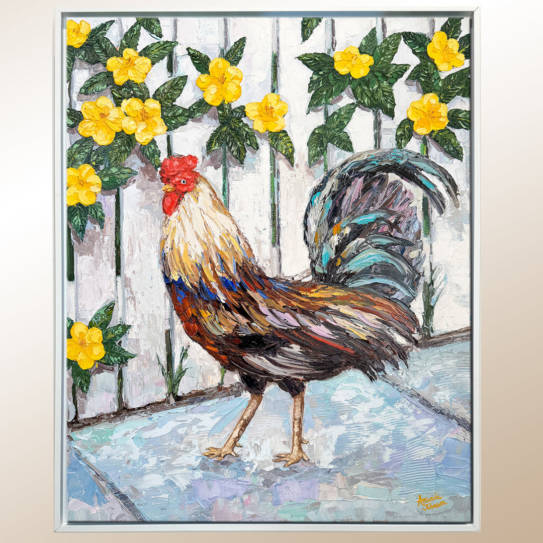 Life In Bloom – Original Oil On Canvas