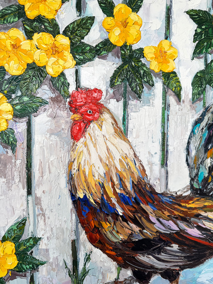 Life In Bloom – Original Oil On Canvas